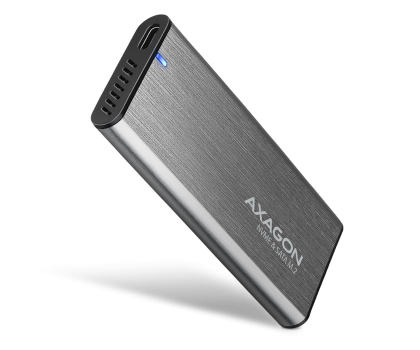 Obudowa do dysku Axagon EEM2-SG2, USB-C 10Gbps - M.2 NVMe & SATA SSD RAW box